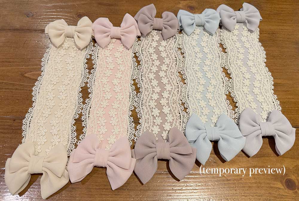 Ripple Flower Lace Headdress
