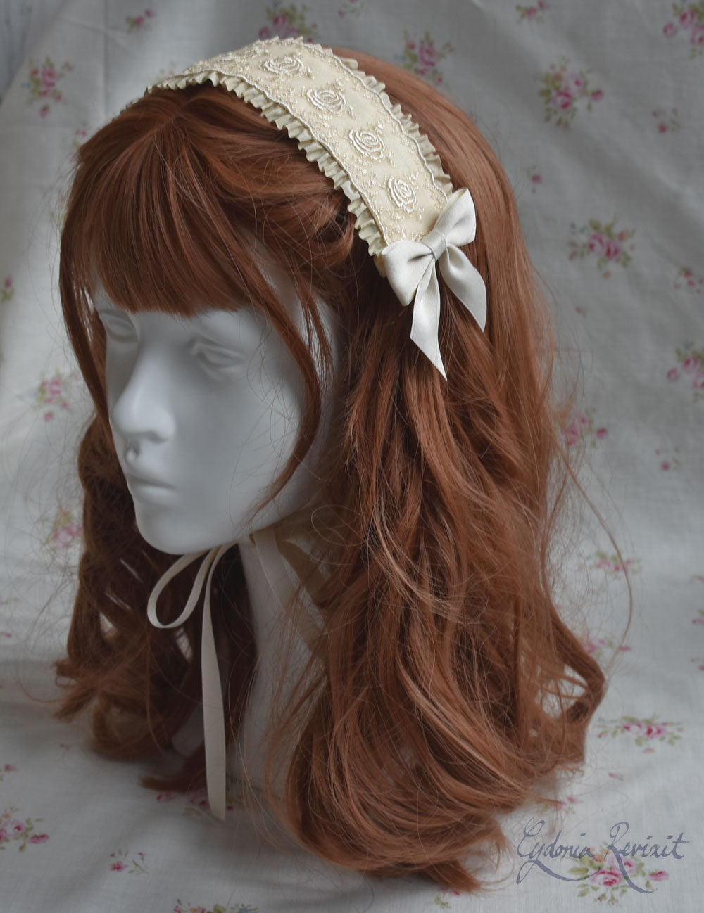 Nostalgic Rose Lace Headdress
