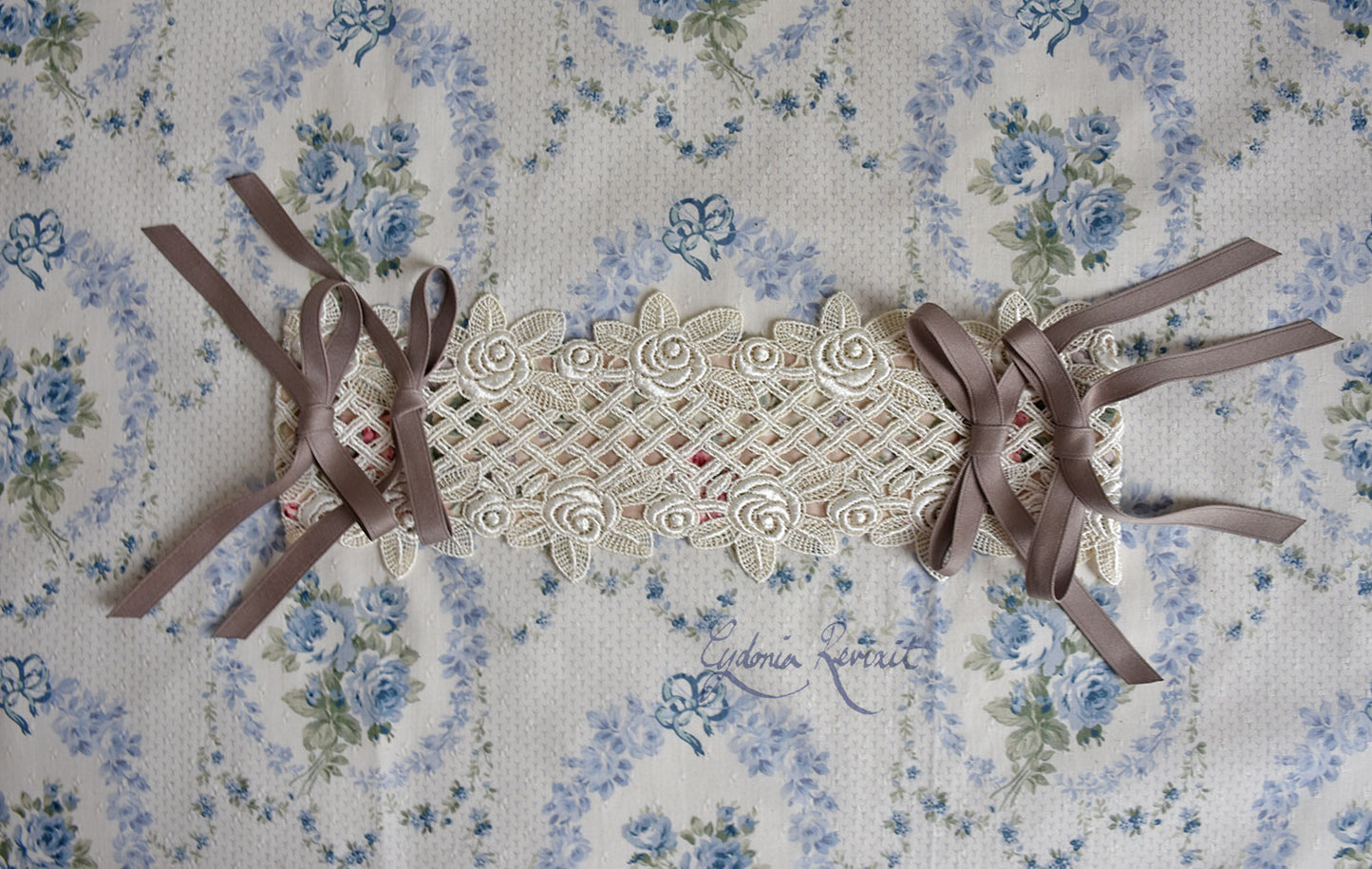 [Limited] [Nostalgia Series] Rose Vine Lace Headdress