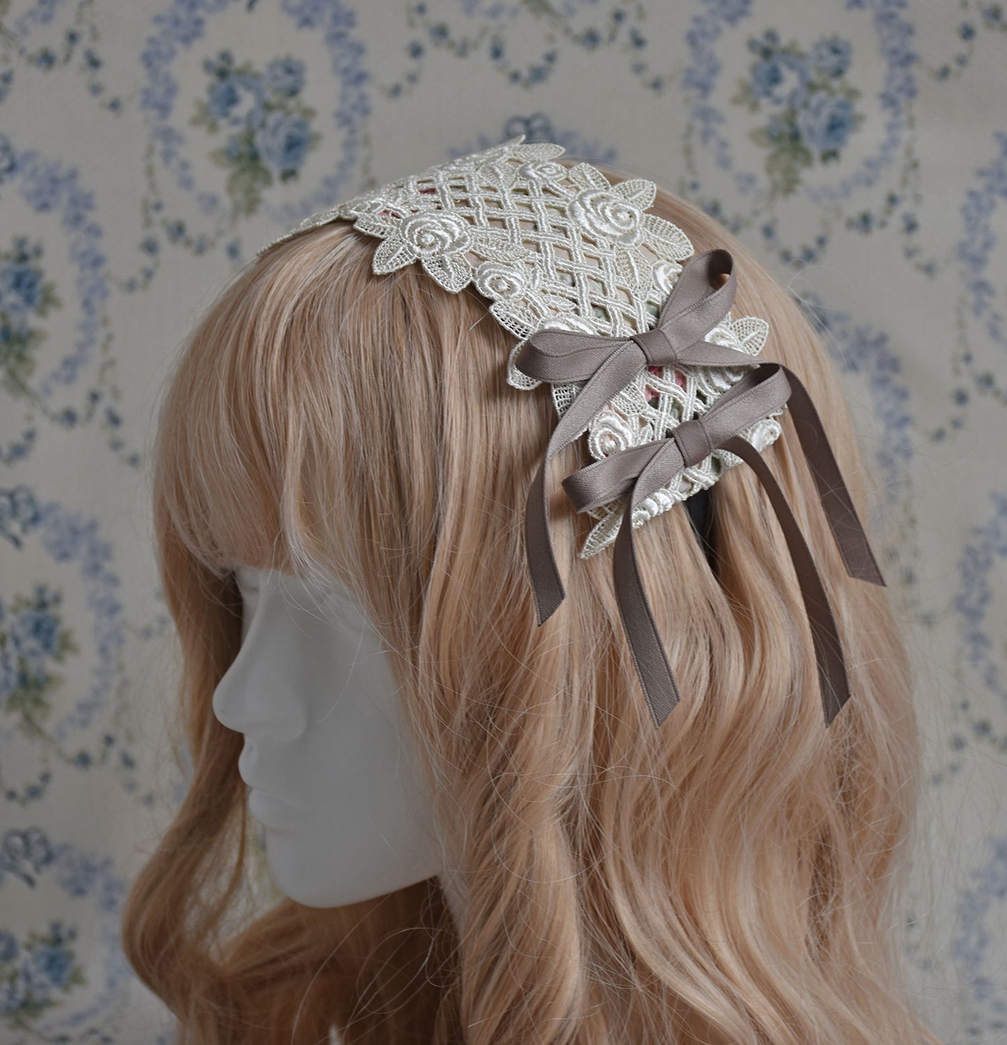 [Limited] [Nostalgia Series] Rose Vine Lace Headdress