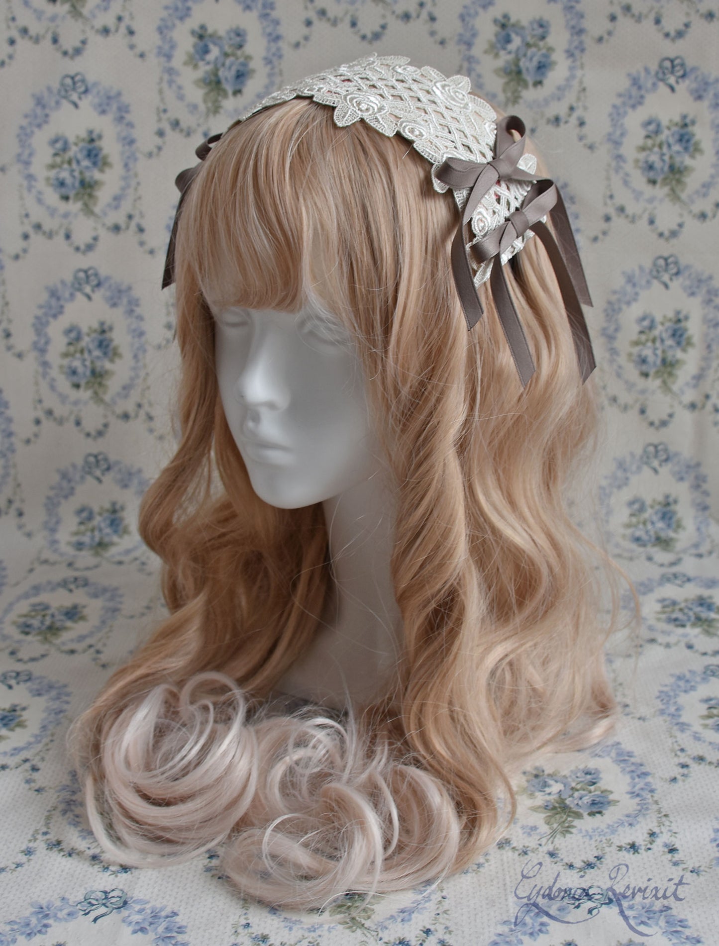[Limited] [Nostalgia Series] Rose Vine Lace Headdress