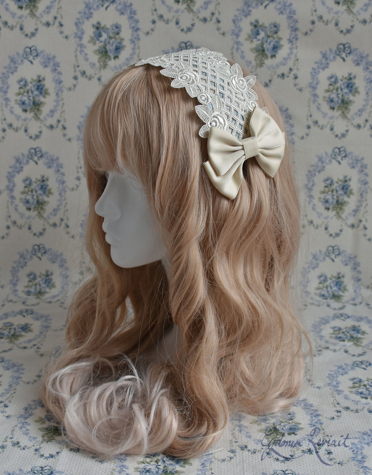 [Limited] [Nostalgia Series] Rose Vine Lace Headdress