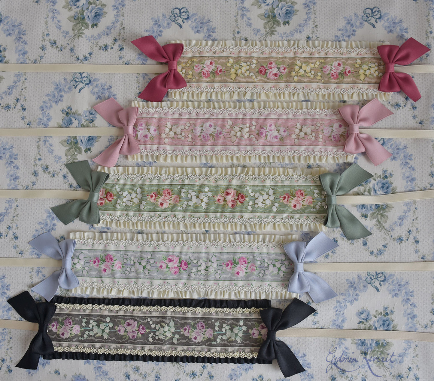 [Nostalgia Series] Muguet and Rose Headdress