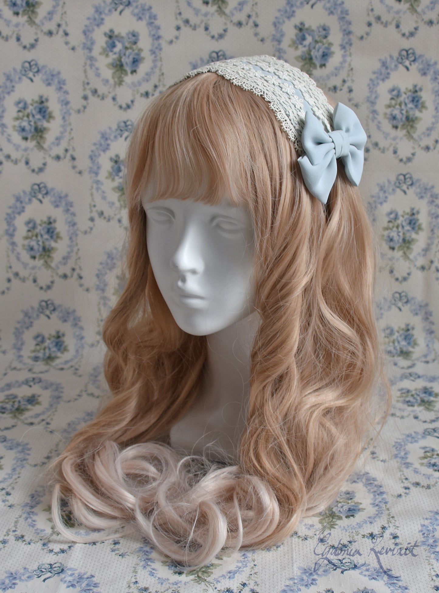(Coming Soon) Ripple Flower Lace Headdress