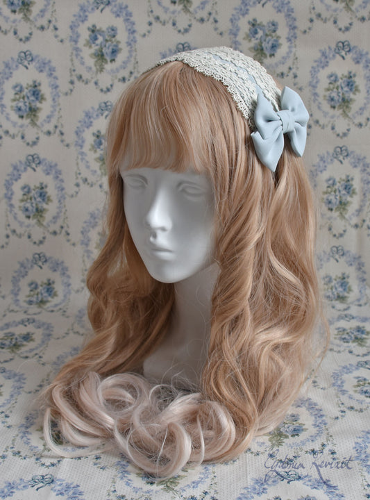 (Coming Soon) Ripple Flower Lace Headdress