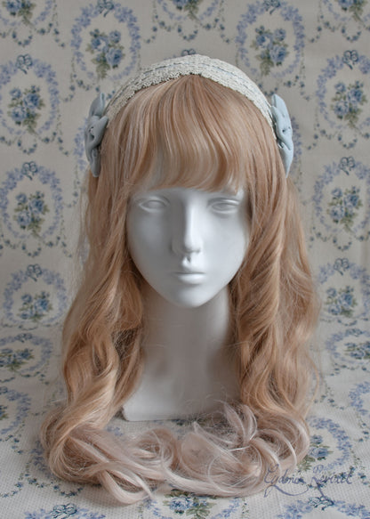(Coming Soon) Ripple Flower Lace Headdress