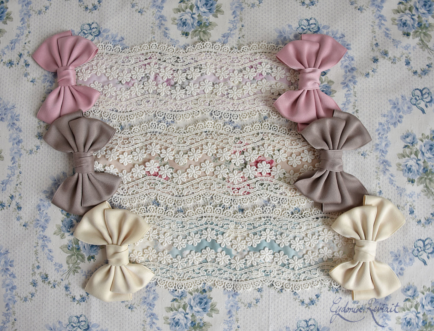 [Nostalgia Series] Ripple Flower Lace Headdress