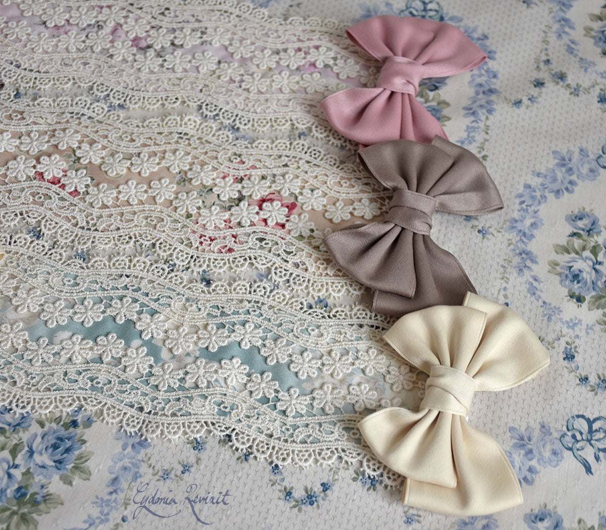 [Nostalgia Series] Ripple Flower Lace Headdress