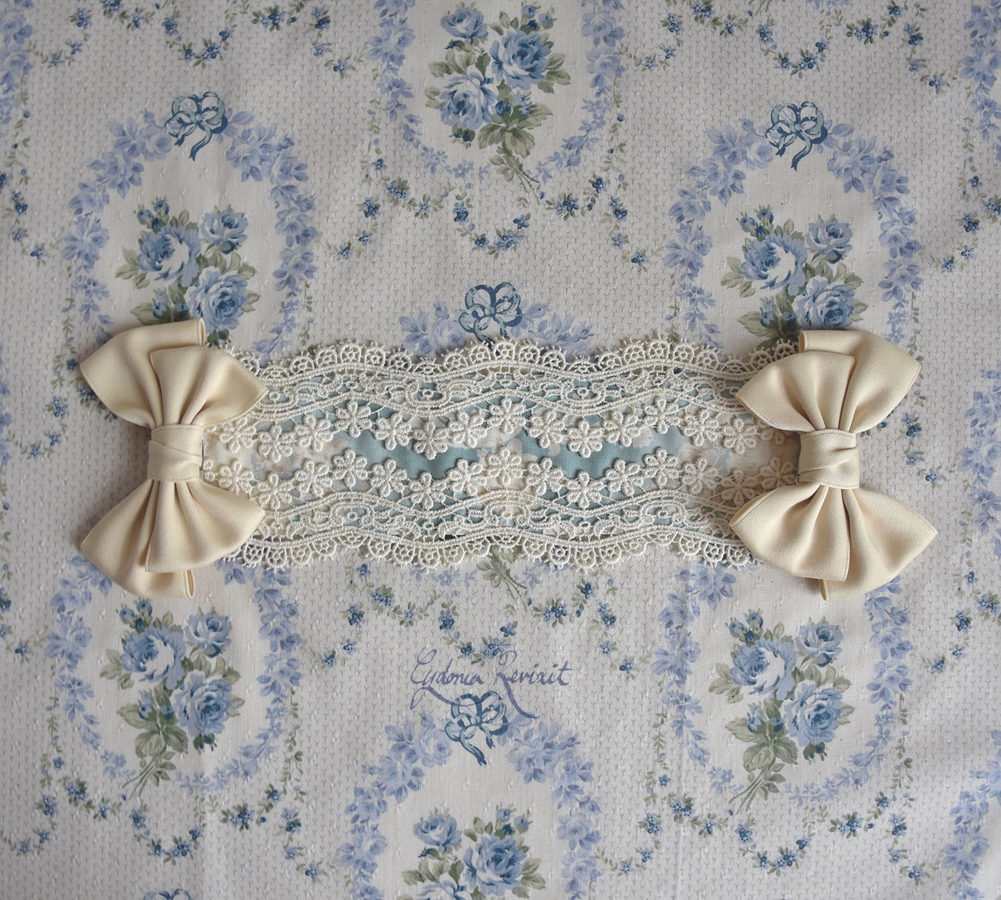 [Nostalgia Series] Ripple Flower Lace Headdress