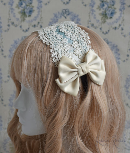 [Nostalgia Series] Ripple Flower Lace Headdress