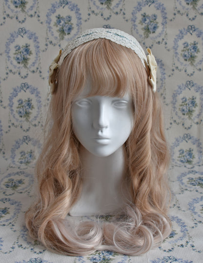 [Nostalgia Series] Ripple Flower Lace Headdress