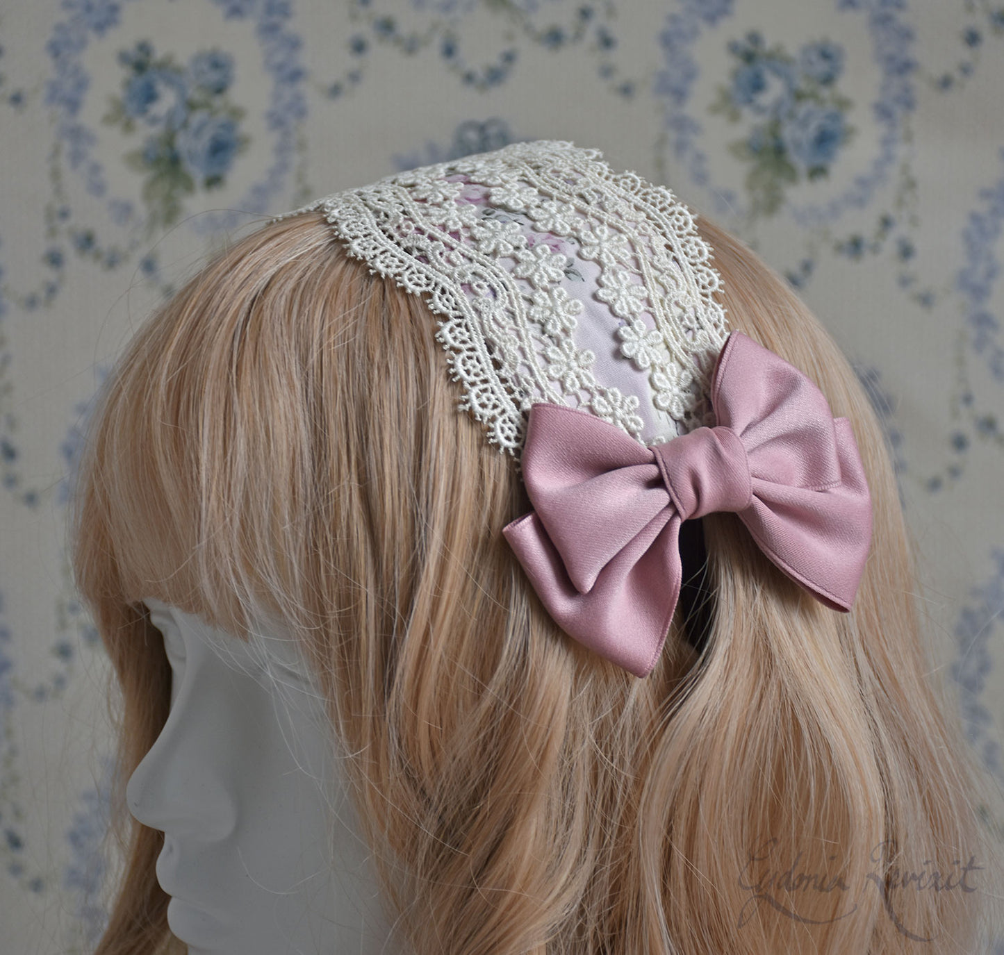 [Nostalgia Series] Ripple Flower Lace Headdress