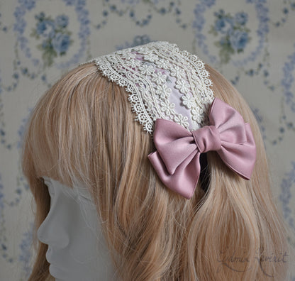 [Nostalgia Series] Ripple Flower Lace Headdress
