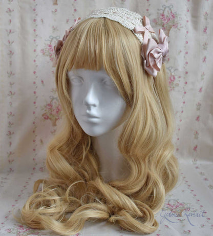 [Preorder] MTO Rocaille Ribbon Lace Headdress