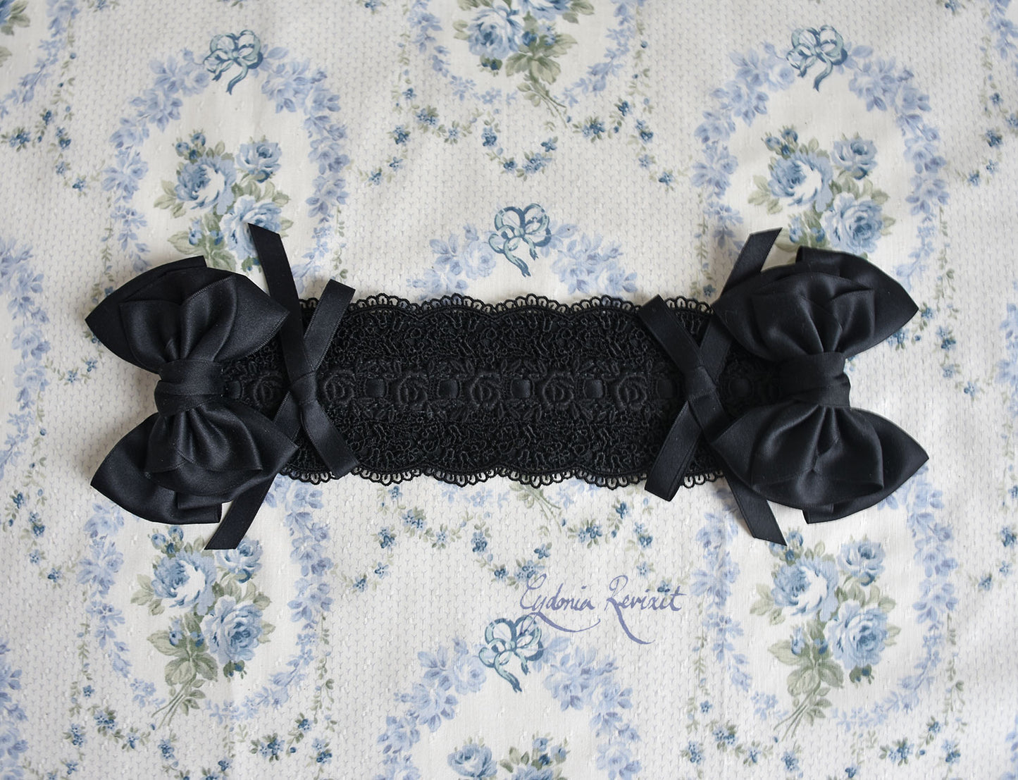 [Cydonia Revixit × Reverie Romantique] Rocaille Ribbon Lace Headdress