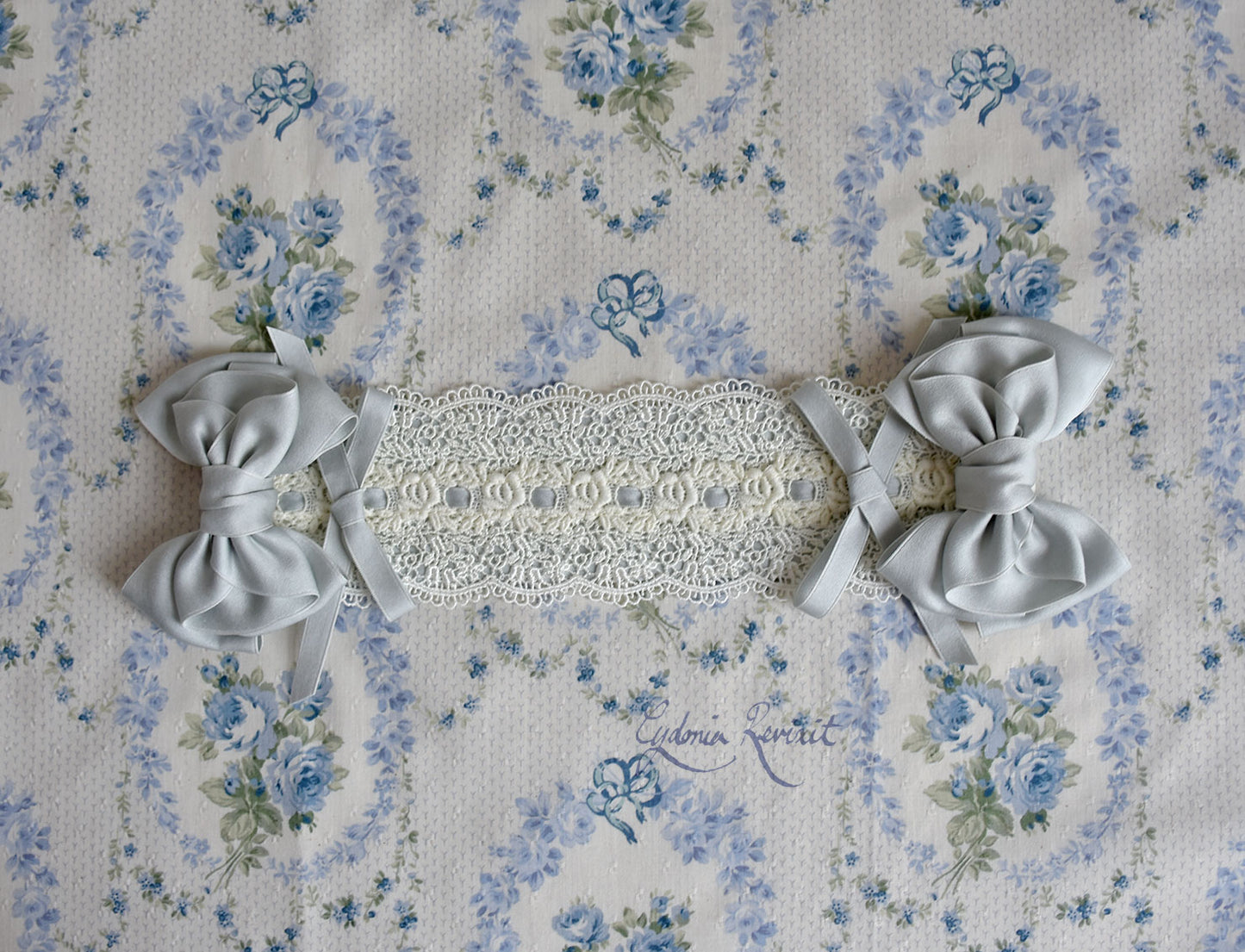 [Cydonia Revixit × Reverie Romantique] Rocaille Ribbon Lace Headdress