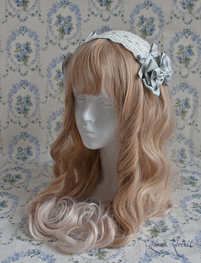 [Cydonia Revixit × Reverie Romantique] Rocaille Ribbon Lace Headdress