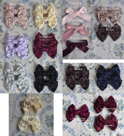 [Preorder] MTO Rocaille Ribbon Lace Headdress