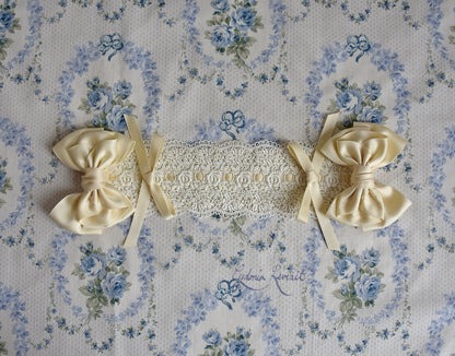 [Cydonia Revixit × Reverie Romantique] Rocaille Ribbon Lace Headdress