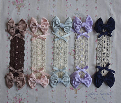 [Cydonia Revixit × Reverie Romantique] Rocaille Ribbon Lace Headdress