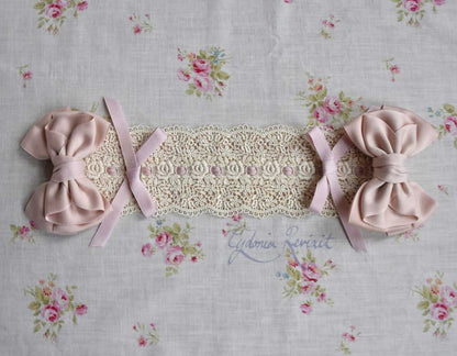 [Stock] Rocaille Ribbon Lace Headdress