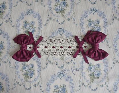 [Cydonia Revixit × Reverie Romantique] Rocaille Ribbon Lace Headdress